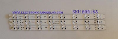 KIT DE LED'S PARA TV (3 PIEZAS) / LG / HC500DQN-VCUR/L / 20171120 / 50076 / MODELO 50LF6100 