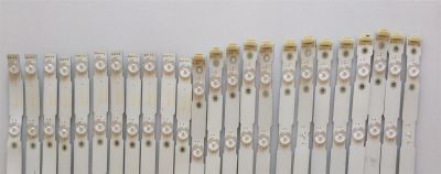 KIT DE LED'S PARA TV / SONY / 4HD12HD12 / JX85T06006 / PANEL T850QVF03.0 AU OPTRONICS / MODELO XBR-85X900F / NOTA IMPORTANTE : KIT CUENTA ORIGINALMENTE 26  PIEZAS ((INCOMPLETO 24  PIEZAS))      - Imagen 6