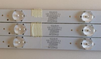 KIT DE LED'S PARA TV (3PIEZAS) / WESTINGHOUSE / 303AK320033 / AHKK32D07-ZC15F-02AK320M10 / 2010010264-1 / PANEL ZC-532AK320M10 / MODELO DW32HB1120 - Imagen 2