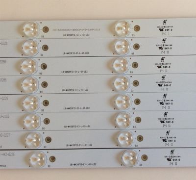 KIT DE LED´S PARA TV ( 8 PIEZAS ) / HITACHI / LB42030  V0  20140123 / LB-M420F13-E1-L-G1-LD2 / MODELO LE42H508  - Imagen 2