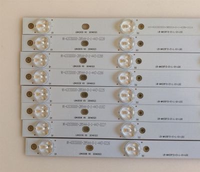 KIT DE LED´S PARA TV ( 8 PIEZAS ) / HITACHI / LB42030  V0  20140123 / LB-M420F13-E1-L-G1-LD2 / MODELO LE42H508  - Imagen 3
