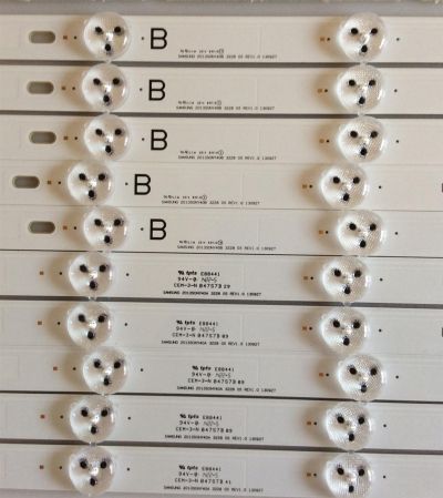 KIT DE LED´S PARA TV (10 PIEZAS) / SONY / SAMSUNG 2013SONY40B 3228 05 REV1.0 130927 / CEM-3-N 047 / PANEL NS4F400DND01 / MODELO KDL-40W600B  - Imagen 3