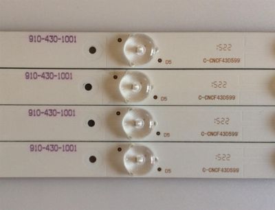 KIT DE LED'S PARA TV (4 PIEZAS) / WESTINGHOUSE / C-CNCF43D599 / 910-430-1001 / M2 123-1261M 3.2-3.4 / PANEL T430-15D-DLED / MODELO 43" - Imagen 3