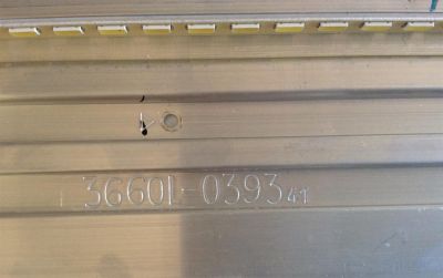 KIT DE LED'S PARA TV JVC ((2 PIEZAS)) / NUMERO DE PARTE 3660L-0393 / 47" V6 EDGE FHD REV1.0 / PANEL LC470EUH (RD)(M1) / MODELO JLE47BC3001 / M470SV LAQKJYAM - Imagen 4