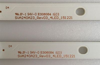 KIT DE LED´S PARA TV ( 2 PIEZAS ) / INSIGNIA / SVA240A23_REV03_4LED_15221 / SJH2P / AF134  - Imagen 3