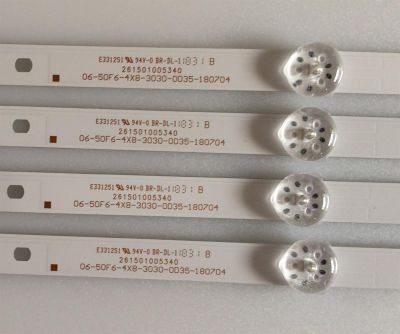 KIT DE LED'S PARA TV (4 PIEZAS) / SCEPTRE / 261501005340 / 006-50F6-4X8-3030-0D35-180704 / 230101011370 / PANEL V500DJ6-QE1 / MODELO H50 - Imagen 3