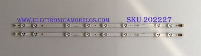 KIT DE LED'S PARA TV (2 PIEZAS) / UDULED0SM035 / 2014FUNAI32 3228 08 REV1.0 / 030337 / 030336 / 32W8S1P / MODELO LD320EM5
