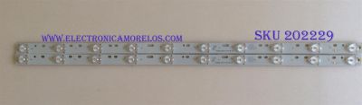 KIT DE LED'S PARA TV (2 PIEZAS) / SCEPTRE / DH315D10-ZC15C-01 / D23418/B20 / 140215B3 / PANEL T320HVN01.0 XR / MODELO X32 