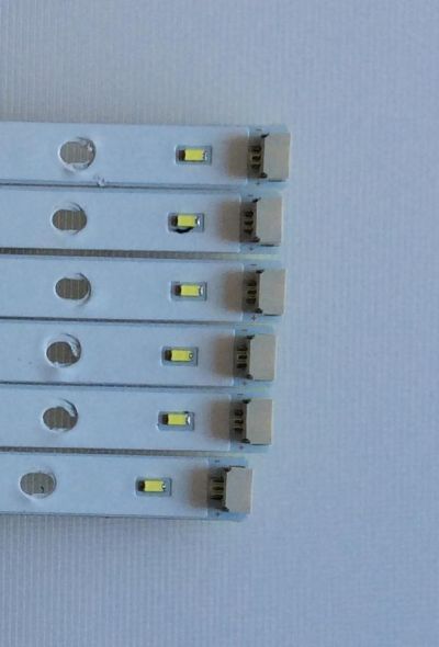 KIT DE LED'S PARA TV SEIKI ((6 PIEZAS)) / NUMERO DE PARTE 130403A09D / (01-06)130403A09D / PANEL BLD260AA01 / MODELO SE26HY10 - Imagen 2