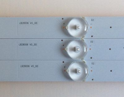 KIT DE LED'S PARA TV (3 PIEZAS)/ VIZIO / 77900DFD / 210BZ06D0 / 43030A01L / PANEL TPT275B5-A018.L REV:S1C TPV / MODELO D28H-D1 - Imagen 3