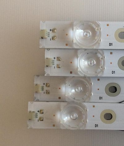 KIT DE LED'S PARA TV (4 PIEZAS) / HISENSE / 1203224 / LB43053 V0 / HV430QUB-N1A / MODELO 43RGE - Imagen 3