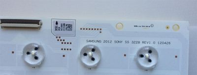 KIT DE LED´S PARA TV ( 5 PIEZAS ) / SAMSUNG / 120426 / SONY 55 3228 REV1.0 / PANEL FQLF550DT02 / MODELOS XBR-55FX950 / XBR-55HX950 - Imagen 2