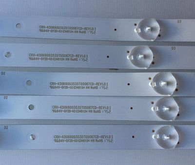 KIT DE LED´S PARA TV ( 5 PIEZAS ) / SCEPTRE / CRH-K50K6003535T05087CD-REV1.0 / 212093 / B3L03J25PCCJ7CTK / 81 490 10650020 / MODELO CN50CN7387  - Imagen 2