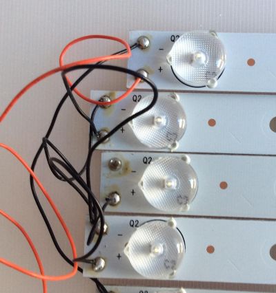 KIT DE LED´S PARA TV ( 5 PIEZAS ) / WESTINGHOUSE / 50512-TS2-E / GKB7.820.3826 / LTE50343/5.948.3028 / PANEL V500HJ1-PE8 REV. C1 / MODELO DWM50F3G1 TW-77541-C050B / DWM50F3G1 TW-77581-A050E / DWM50F3G1 TW-77601-A050F / DWM50F3G1 TW-77571-A050F - Imagen 4