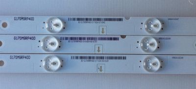 KIT DE LED´S PARA TV ( 3 PIEZAS ) / JVC / SHARP / IC-C-VZAA40D500 / IC-C-VZAA40D500A / IC-C-VZAA40D500B / IC-C-VZAA40D500C / 0981011221 / PANEL V400HJ6-PE1-REV.C1 / MODELO EM40NF5 / LC-40LE653U  - Imagen 3