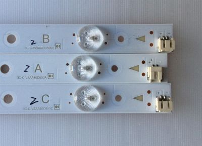 KIT DE LED´S PARA TV ( 3 PIEZAS ) / JVC / SHARP / IC-C-VZAA40D500 / IC-C-VZAA40D500A / IC-C-VZAA40D500B / IC-C-VZAA40D500C / 0981011221 / PANEL V400HJ6-PE1-REV.C1 / MODELO EM40NF5 / LC-40LE653U  - Imagen 2