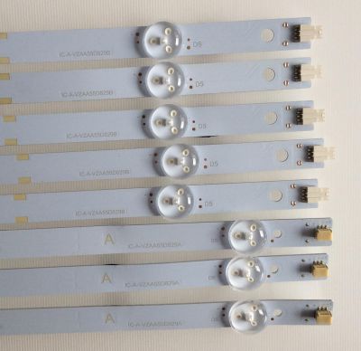 KIT DE LED'S VIZIO ((INCOMPLETO SOLO 8 PIEZAS)) / NUMERO DE PARTE IC-A-VZAA55D829 / IC-A-VZAA55D829A / IC-A-VZAA55D829B / 098101003189 / 098101003190 / PANEL LSC550FN11 / MODELO D55-E0 LAUSVPAT / NOTA IMPORTANTE:KIT CONSTA DE 10 PIEZAS EN TOTAL - Imagen 2