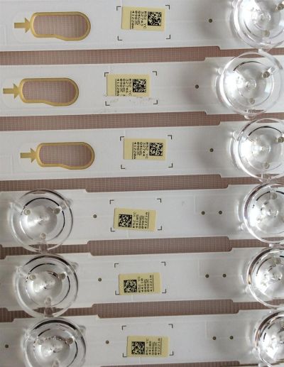 KIT DE LED´S PARA TV ( 8 PIEZAS ) / SAMSUNG / BN96-41220A / BN96-41221A / S_KU6K_43_FL30_L7_REV1.0_160119_LM41-00268A / S_KU6K_43_FL30_R5_REV1.0_160119_LM41-00269A / PANEL CY-GK043HGEV1H / MODELO UE43MU6120KXZT / MAS MODELOS EN DESCRIPCION  - Imagen 4