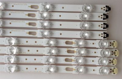 KIT DE LED´S PARA TV ( 8 PIEZAS ) / SAMSUNG / BN96-41220A / BN96-41221A / S_KU6K_43_FL30_L7_REV1.0_160119_LM41-00268A / S_KU6K_43_FL30_R5_REV1.0_160119_LM41-00269A / PANEL CY-GK043HGEV1H / MODELO UE43MU6120KXZT / MAS MODELOS EN DESCRIPCION  - Imagen 2