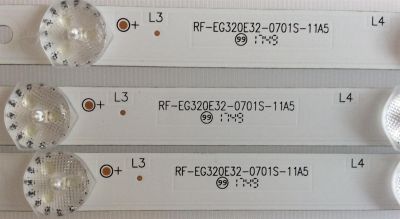 KIT DE LED´S PARA TV ( 3 PIEZAS ) UPSTAR / LG / RF-EG320E32-0701S-11A5 / 344761000093000 / PANEL BOEI320WX1-01 / MODELO 32LJ500B-UB / 32" - Imagen 2