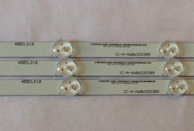KIT DE LED'S PARA TV (3 PIEZAS) / AURUS / IC-A-HWBW32D385 / 21002322 / 4632CLO16 / PANEL 315A1B02 BOE / MODELO DLED-3201XN - Imagen 2