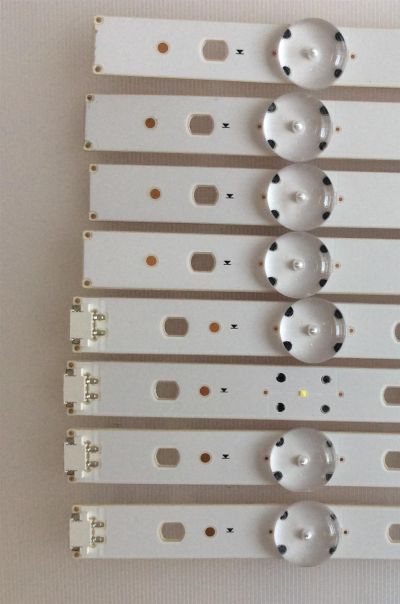 KIT DE LED'S PARA TV (8 PIEZAS) / EAV63612104 / 49LH51_FHD_A / PANEL NC490DUE / MODELO 49LJ510M-UB - Imagen 2