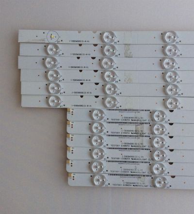KIT DE LED´S PARA TV ( 12 PIEZAS ) / VIZIO / I-5000WS80131 / I-5000WS80131-L-V1 / 5000WS80131-R-V1 / I-5000WS80131-L-V2 /  I-5000WS80131-R-V2 / PANEL T500QVN03.0 / MODELO E5OU-D2 - Imagen 3