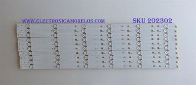 KIT DE LED´S PARA TV ( 10 PIEZAS ) / SONY / LM41-00116K / 2015SONY65_FCOM_06_REV1.0_160212 / PANEL YD6S650CNG02B / MODELO 65"