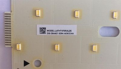 KIT DE LED'S PARA TV (10 PIEZAS) / (KIT COMPLETO) / VIZIO / 6916L-0138A / LC470WUL-SBM1 / LATHT470RALZE / (3PDAS10002A-R) / PANEL LC470WUL(SB)(M3) / MODELO SV472XVT - Imagen 4