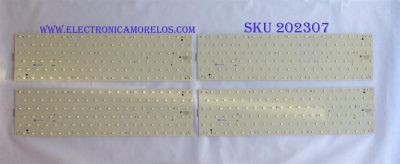 KIT DE LED'S PARA TV (8 PIEZAS) (KIT COMPLETO) / VIZIO / LATHT550RALZB / (3PDAA10003A-R) / PANEL LC550DUS(SC)(M3) / 