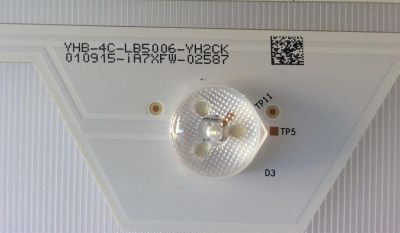 KIT DE LED´S PARA TV ( 8 PIEZAS ) / TCL / 4C_LB5006 / TMT_50E5800_8X6_3030C_6S1P_W44   P96 REV.V4 / 006-P1K3420A / PANEL LVU500NDEL / MODELO 50" - Imagen 2