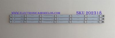 KIT DE LED'S PARA TV (3 PIEZAS) / WESTINGHOUSE / A-CNBW32D565 / 21003371 / 4632KA002 / PANEL YC+4632KA002 / MODELO WD32HB1120