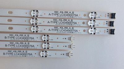 KIT DE LED'S PARA TV (6 PIEZAS) / LG / LC43490076A / A-TYPE LC43490076A, LC43490075A, LC43490090A, LC43490091A / B-TYPE LC43490076A, SSC_43LJ55_A, SSC_43LJ55_B / PANEL NC430DUE-AAFX1 / MODELOS 43LK5700PUA AUSWLJM / 43LK5700PUA BUSFLJM - Imagen 3