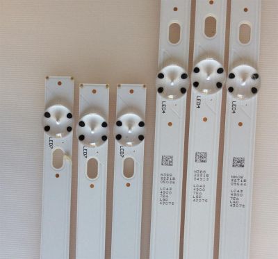 KIT DE LED'S PARA TV (6 PIEZAS) / LG / LC43490076A / A-TYPE LC43490076A, LC43490075A, LC43490090A, LC43490091A / B-TYPE LC43490076A, SSC_43LJ55_A, SSC_43LJ55_B / PANEL NC430DUE-AAFX1 / MODELOS 43LK5700PUA AUSWLJM / 43LK5700PUA BUSFLJM - Imagen 2