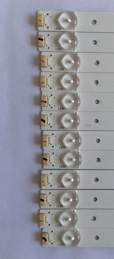 KIT DE LED´S PARA TV ( 12 PIEZAS ) / RCA / IC-A-KJAB55D355 / PANEL LSC550HQ03-12V /  LSC550HQ04-12V / MODELO LED55G55R120Q  - Imagen 2