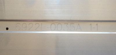 KIT DE LED'S PARA TV (1 PIEZAS) / LG / 6916L-0992A / 6922L-0035A / 6920L-0001C / PANEL LC600EUD(FE)(F1) / MODELO 60" / 73 CM X 14 CM / NOTA IMPORTANTE : KIT CUENTA ORIGINALMENTE 2 PIEZAS ((INCOMPLETO 1 PIEZAS)) - Imagen 3