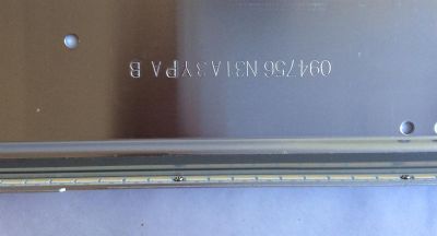 KIT DE LED'S PARA TV (2 PIEZAS) / PANASONIC / V650D1-KS2-TLEM1 / 094756 N31 A 3 Y P A /  PANEL V650DK1-KS2 REV:B3 INNOLUX / MODELO TC-65AX8000U / 76 CM X 25 CM / - Imagen 2