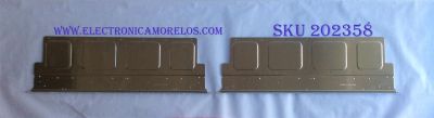 KIT DE LED'S PARA TV (2 PIEZAS) / PANASONIC / V650D1-KS2-TLEM1 / 094756 N31 A 3 Y P A /  PANEL V650DK1-KS2 REV:B3 INNOLUX / MODELO TC-65AX8000U / 76 CM X 25 CM /