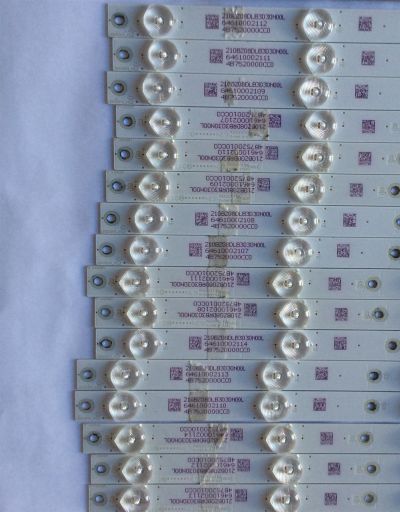 KIT DE LED'S PARA TV VIZIO ((16 PIEZAS)) / NUMERO DE PARTE LB60008 / LB60008 V1_01 / LB60008 V0_01 / 210BZ08DLB3030N00L / PANEL TPT600U2-EQLSJA.G REV:S5A / DISPLAY LC600EQL (SJ)(A5) / MODELO M60-D1 / M60-D1 LTM7UYBS - Imagen 3