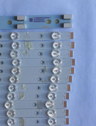 KIT DE LED'S PARA TV VIZIO ((16 PIEZAS)) / NUMERO DE PARTE LB60008 / LB60008 V1_01 / LB60008 V0_01 / 210BZ08DLB3030N00L / PANEL TPT600U2-EQLSJA.G REV:S5A / DISPLAY LC600EQL (SJ)(A5) / MODELO M60-D1 / M60-D1 LTM7UYBS - Imagen 2