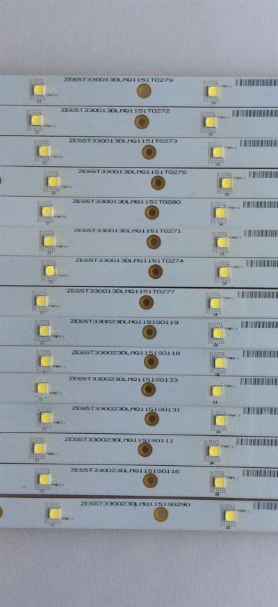 KIT DE LED´S PARA TV ( 15 PIEZAS ) / VIZIO / T650QVF 04.0 / ZE65T330013 / ZE65T330023 / E88441 / PANEL T650QVF06.0 / MODELO M65-C1 / NOTA IMPORTANTE : KIT CUENTA ORIGINALMENTE 16 PIEZAS ((INCOMPLETO 15 PIEZAS)) - Imagen 2