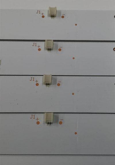 KIT DE LEDS PARA TV ELEMENT ORIGINAL 4 PIEZAS / NUMERO DE PARTE D-CNCF43D599 / 910-430-1001/C003 / 02-L7-V2/20160122 / 4015N16D402L7V2PX0 / PANEL T430-16A-DLED / MODELO ELST4316S - Imagen 5