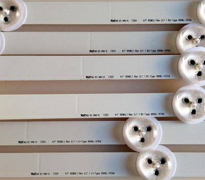 KIT DE LED`S PARA TV / NOTA IMPORTANTE:KIT CUENTA ORIGINALMENTE DE 12 PIEZAS ((INCOMPLETO SOLO 6 PIEZAS)) / LG 47¨ ROW2.1 Rev 0.7 / 6916L-1174A / 6916L-1175A / 6916L-1176A / PANEL LC470DUE (SF)(R1) / MODELO 47LN5200-UB / 47LN5200-UB.BUSYLHR - Imagen 5