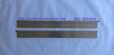 KIT DE LED'S PARA TV (2 PIEZAS) / VIZIO / 6916L-0781A / 6916L-0782A / 6922L-0003A LEFT 41 / 6922L-0004A RIGHT 41 / PANEL LC550EUA (AE)(F1) / MODELOS M3D550SL LAQKMXAN / M3D550SL LAQKMXBN / M550SL / 70 CM X 6 CM / 