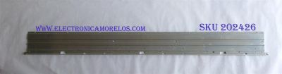LED PARA TV / SHARP / RB129W3 / 14X15B / 2013SSP70 5630 / SAMSUNG 2013SSP70 5630 70 REV1.0 PANEL JE695D3HB1 / MODELO LC-70LE55U / NOTA IMPORTANTE : KIT CUENTA ORIGINALMENTE 2 PIEZAS ((INCOMPLETO 1 PIEZA)) / 1.52 M X 15 CM / 