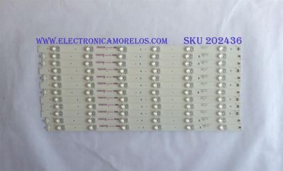 KIT DE LED´S PARA TV ( 12 PIEZAS ) / TCL / 3P55DY006-A1 / 3P55DY006-A1 / HRBQ6 / 0355DY005 / 0355DY006 / MODELO  55US5800