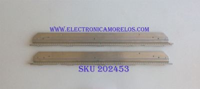 KIT DE LED´S PARA TV ( 2 PIEZAS ) / TOSHIBA / 3660L-0374A / 42" V6 EDGE FHD-1 REV1.0 1 L-TYPE / 42" V6 EDGE FHD-1 REV1.0 1 R-TYPE / PANEL LC420EUD(SD)(F2) / MODELO 42TL515U