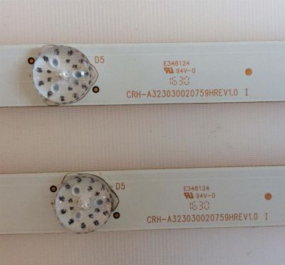 KIT DE LED'S PARA TV (2 PIEZAS) / CRH-A323030020759HREV1.0 / 7710-632000-D220 / PANEL HV320WHB-N81 REV 1.0 / GDL320HY (BD0-101) / MODELOS VIZIO E320-A0 LAIANLCN / LG 32LH500B-UA CUSFLH - Imagen 3