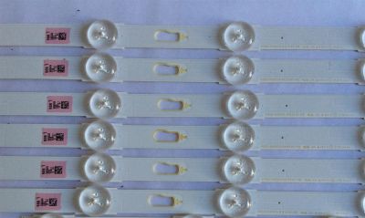 KIT DE LED'S PARA TV SAMSUNG (12 PIEZAS) / NUMERO DE PARTE BN96-40099A / BN96-40100A / V5DU-550DCA-R1 / V5DU-550DCB-R1 / PANEL CY-WM055HGHV2H / MODELO UN55MU6490 / UN55MU6490FXZA CA02 - Imagen 5