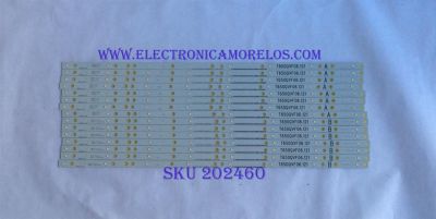 KIT DE LED'S PARA TV / VIZIO / T650QVF06.121 / LB65053 / PANEL T650QVF06 / MODELO P65-E1